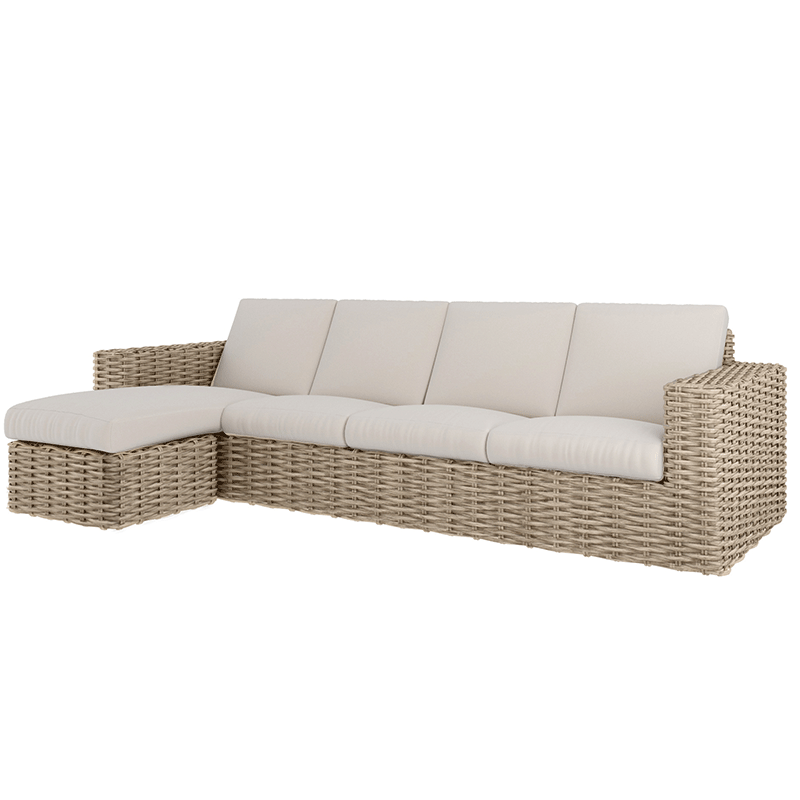 Mia XL Sofa with Chaise Cushion Outdoor Patio Lounge Sectional