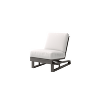 Novara Center Chair Rocker Outdoor Patio Cushion Lounge Chair