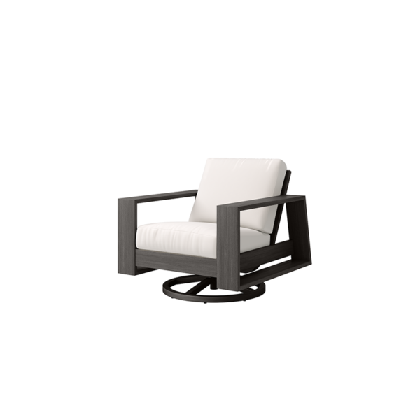 Novara Club Swivel Rocker Outdoor Patio Cushion Lounge Chair