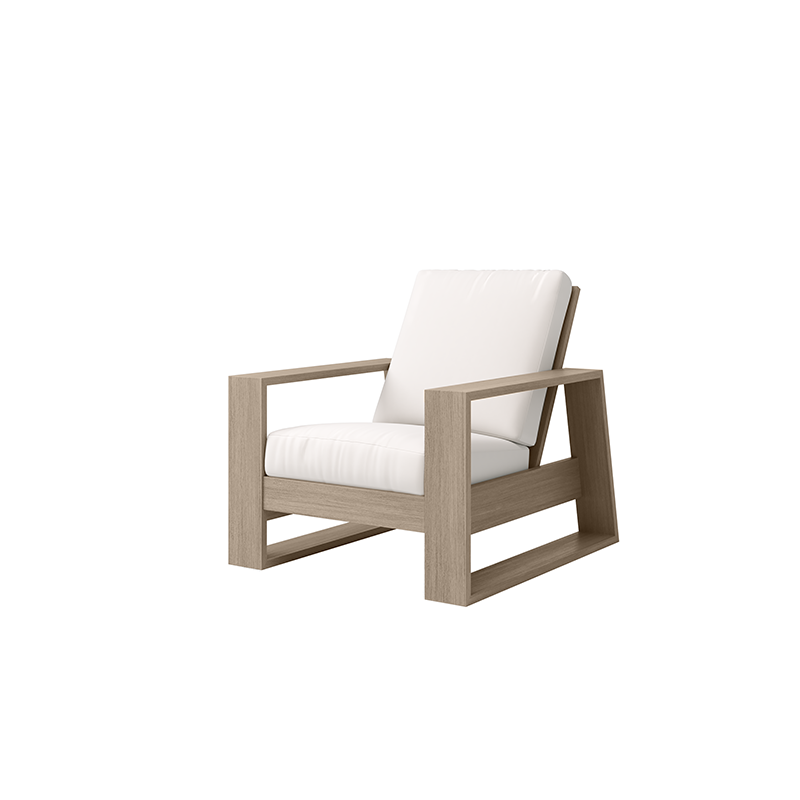 Novara Comfort Club Chair Outdoor Reclining Patio Cushion Chair