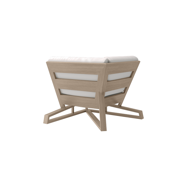 Novara 90 Degree Square Corner Rocking Section Patio Sofa