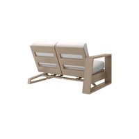 Novara Right Loveseat Rocker Outdoor Patio Cushion Sofa
