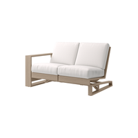 Novara Right Loveseat Rocker Outdoor Patio Cushion Sofa