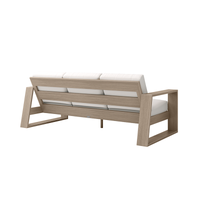 Novara Sofa Outdoor Patio Aluminum Cushion Lounge Couch