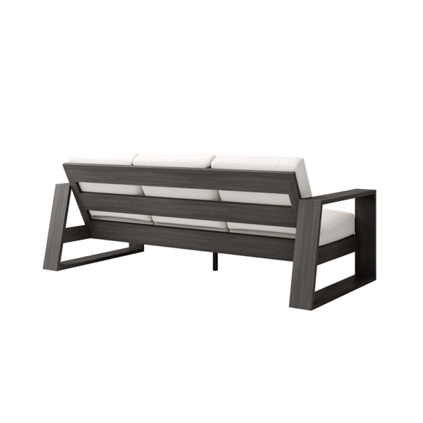 Novara Sofa Outdoor Patio Aluminum Cushion Lounge Couch