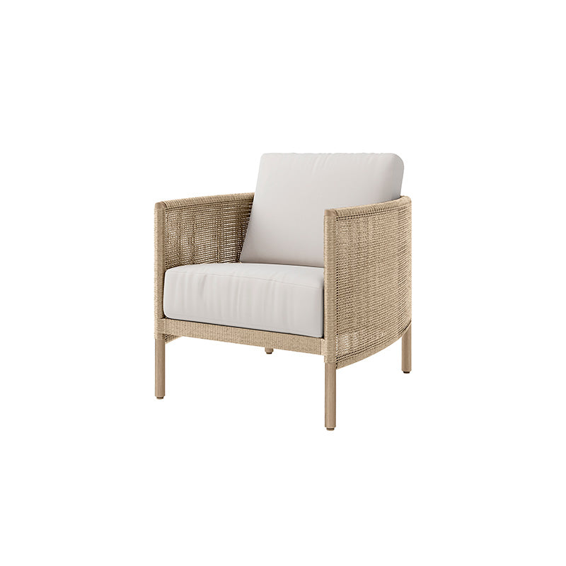 Orleans Club Chair Outdoor Patio Wicker Cushion Lounge Chair