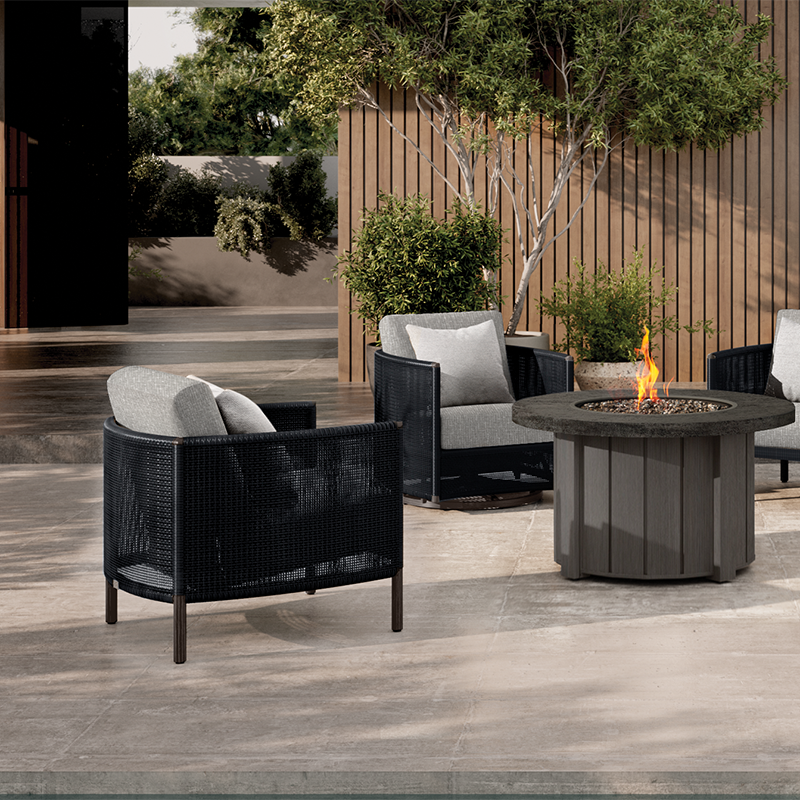 Orleans Club Chair Outdoor Patio Wicker Cushion Lounge Chair