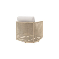 Orleans Club Swivel Glider Outdoor Patio Cushion Lounge Chair