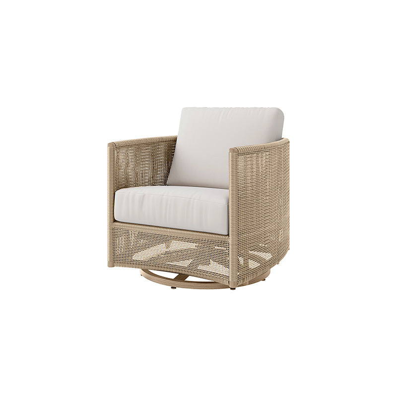 Orleans Club Swivel Glider Outdoor Patio Cushion Lounge Chair