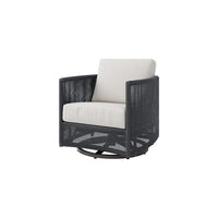 Orleans Club Swivel Glider Outdoor Patio Cushion Lounge Chair