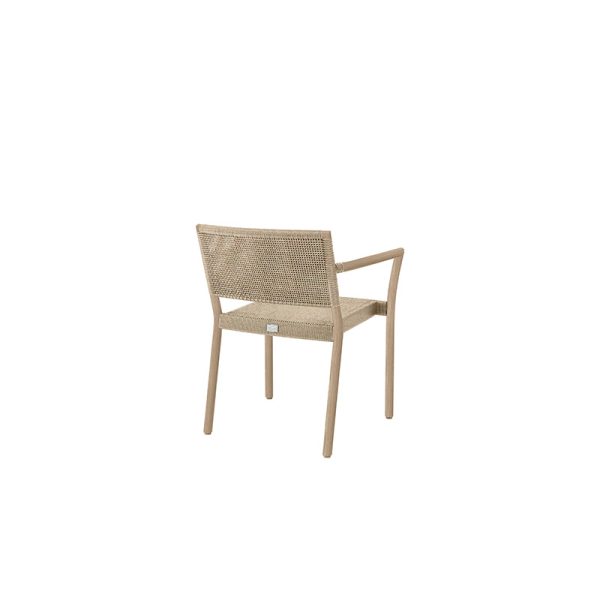 Orleans Dining Arm Chair Outdoor Patio Stackable Wicker Chair