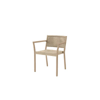 Orleans Dining Arm Chair Outdoor Patio Stackable Wicker Chair