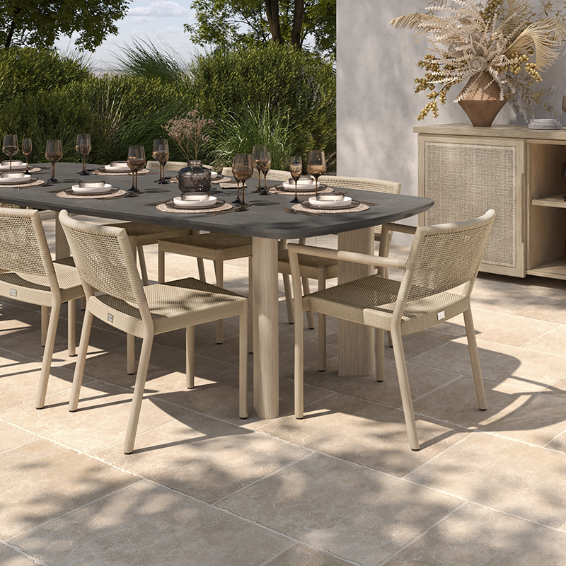 Orleans Dining Side Chair Outdoor Patio Stackable Wicker Chair