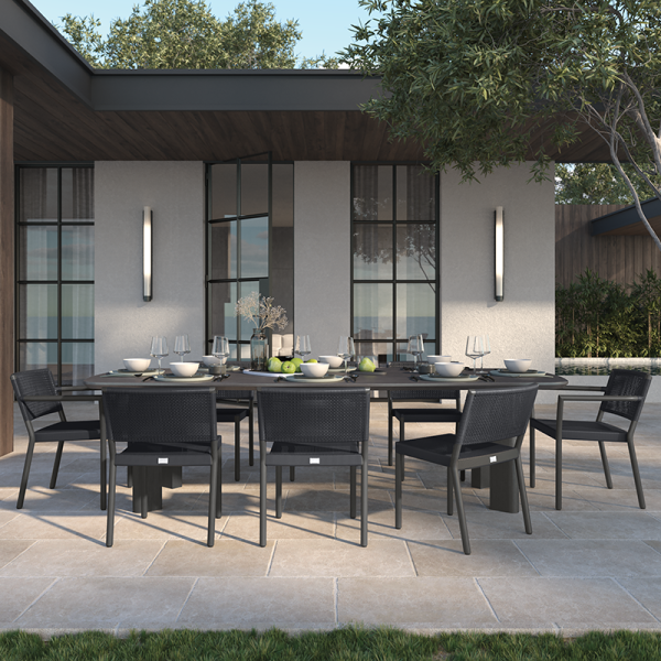 Forano Bellino 108 Rectangular Dining Table Outdoor Patio