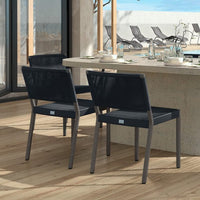 Orleans Dining Side Chair Outdoor Patio Stackable Wicker Chair