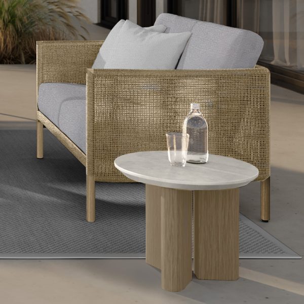 Orleans Loveseat Outdoor Patio Wicker Cushion Lounge Sofa