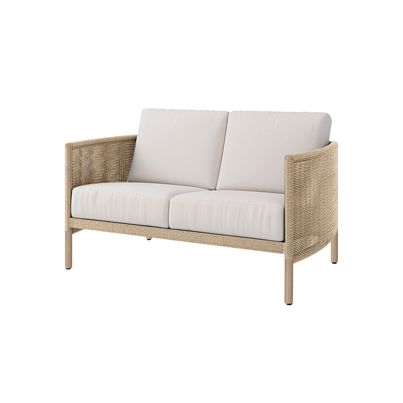 Orleans Loveseat Outdoor Patio Wicker Cushion Lounge Sofa