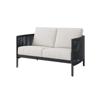 Orleans Loveseat Outdoor Patio Wicker Cushion Lounge Sofa