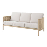 Orleans Sofa Outdoor Patio Wicker Cushion Lounge Couch