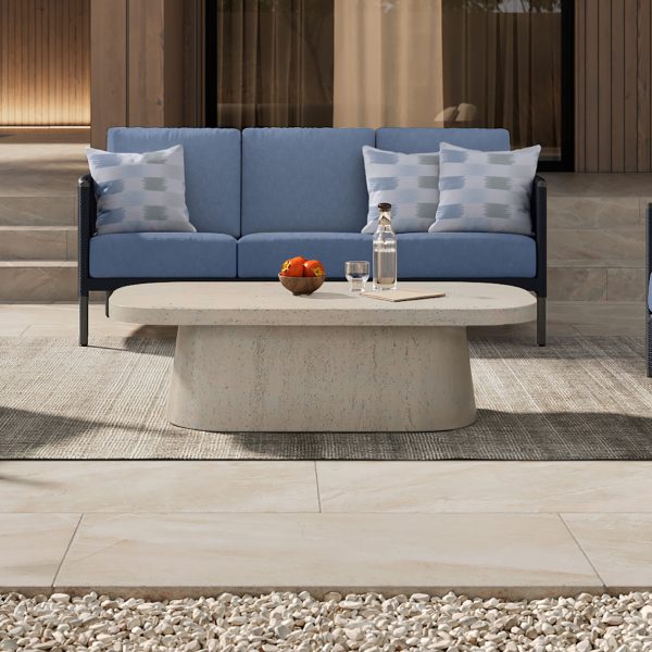 Orleans Sofa Outdoor Patio Wicker Cushion Lounge Couch