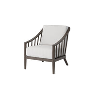 Palazzo Club Chair Outdoor Patio Aluminum Cushion Lounge Chair