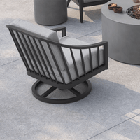 Palazzo Club Swivel Rocker Outdoor Patio Cushion Lounge Chair