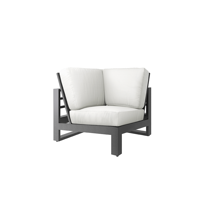 Palermo 90 Degree Corner Section Outdoor Patio Modular Seat