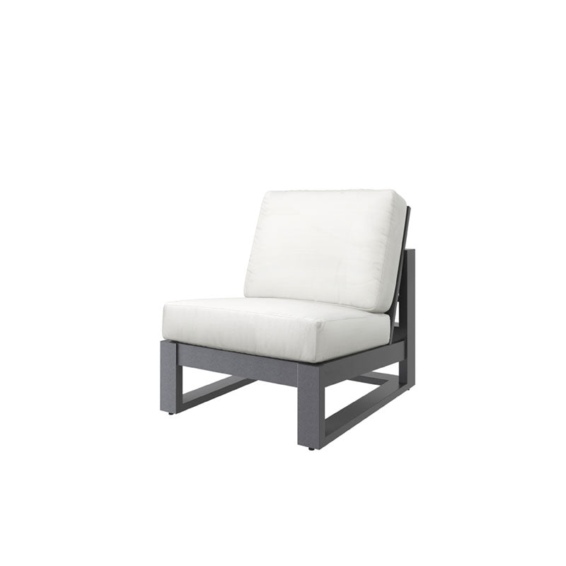 Palermo Center Chair Section Outdoor Patio Modular Cushion Seat