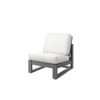 Palermo Center Chair Section Outdoor Patio Modular Cushion Seat