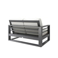 Palermo Right Arm Loveseat Section Outdoor Patio Modular Sofa