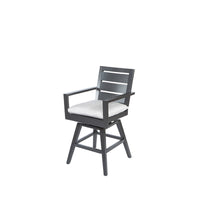 Palermo Counter Height Swivel Stool Outdoor Patio Bar Chair