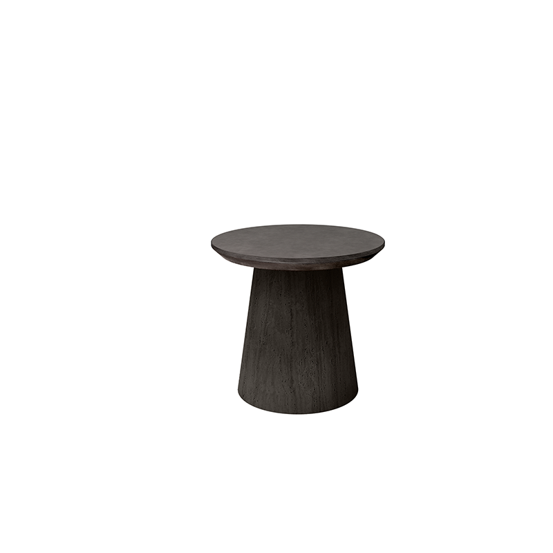 Pompano Bellino End Table Outdoor Patio Stone Look Side Table