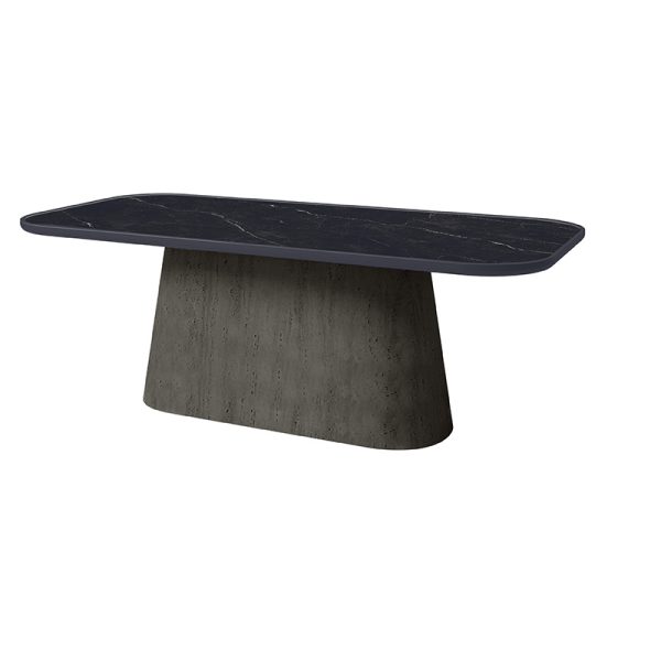 Pompano Aspen 84 Rectangular Dining Table Outdoor Patio