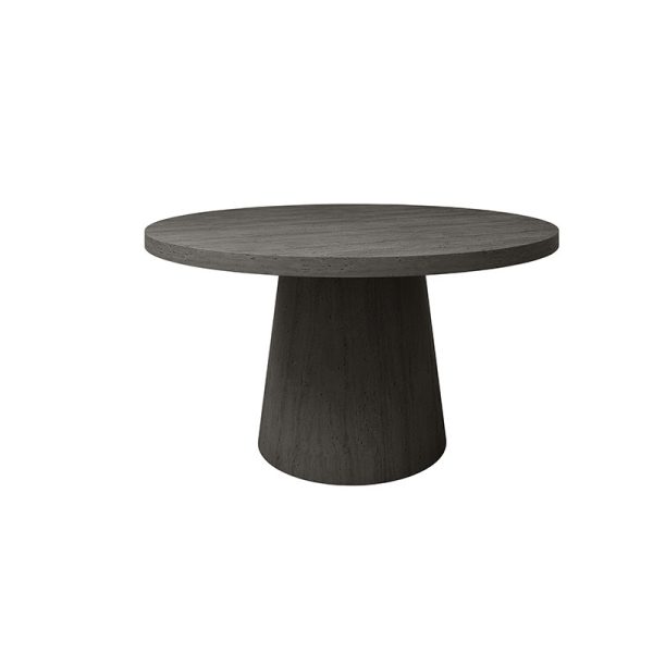Pompano 54 Round Dining Table Outdoor Patio Stone Look Table