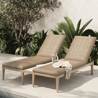 Siena Adjustable Chaise Lounge Outdoor Patio Quick Dry Chair