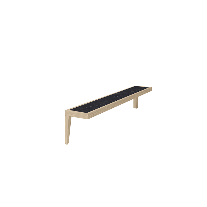 Siena Chaise Table Outdoor Patio Side Table Lounge Table