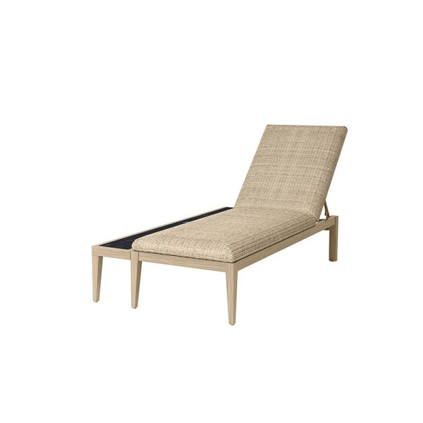 Siena Adjustable Chaise Lounge Outdoor Patio Quick Dry Chair