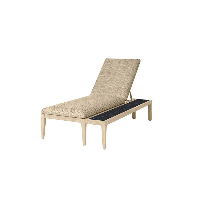Siena Adjustable Chaise Lounge Outdoor Patio Quick Dry Chair