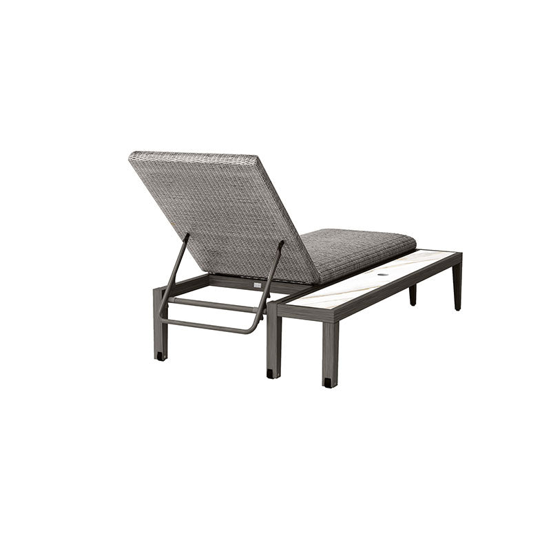 Siena Adjustable Chaise Lounge Outdoor Patio Quick Dry Chair