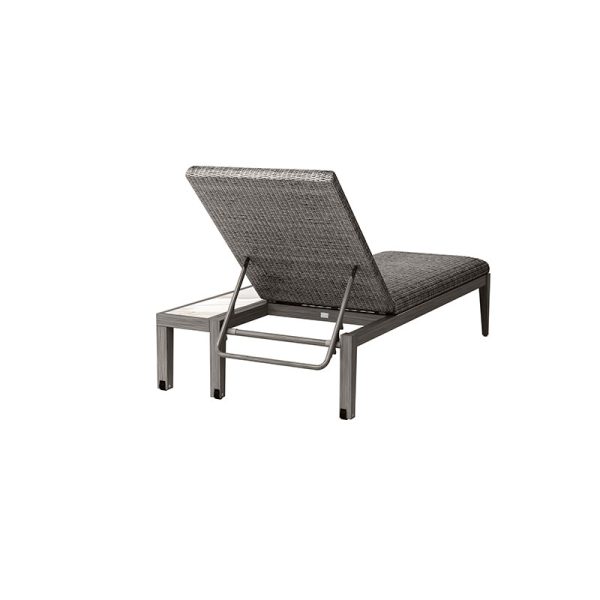 Siena Adjustable Chaise Lounge Outdoor Patio Quick Dry Chair