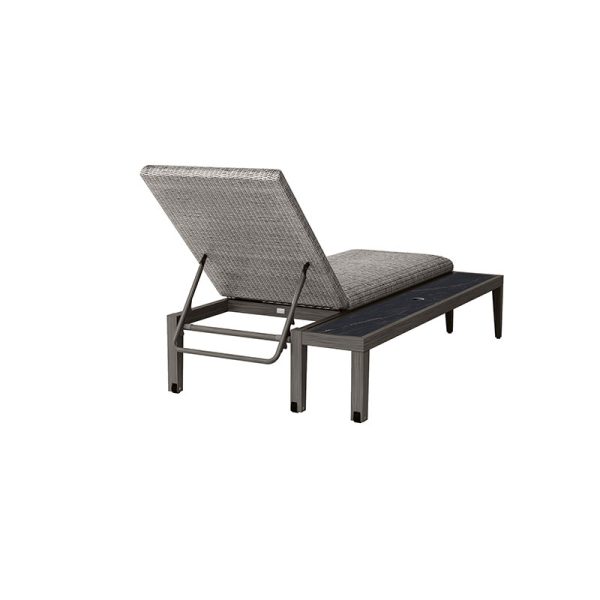 Siena Adjustable Chaise Lounge Outdoor Patio Quick Dry Chair