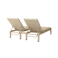 Siena Adjustable Chaise Lounge Outdoor Patio Quick Dry Chair