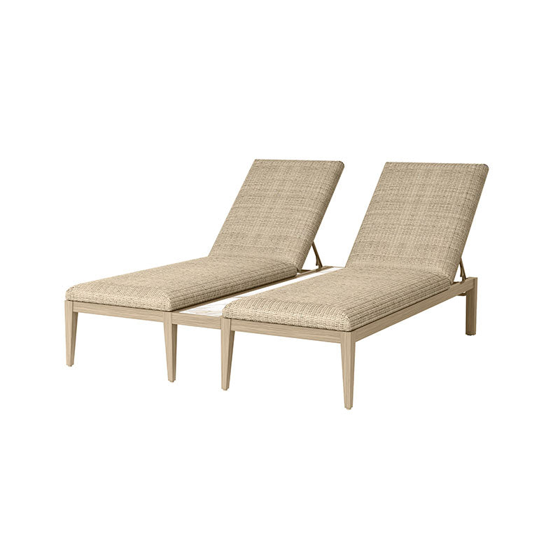 Siena Chaise Table Outdoor Patio Side Table Lounge Table