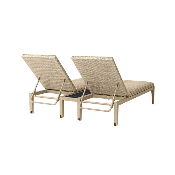 Siena Adjustable Chaise Lounge Outdoor Patio Quick Dry Chair