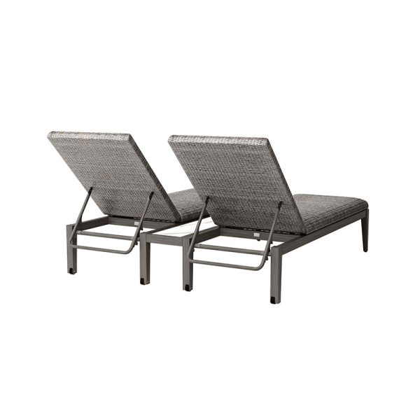 Siena Adjustable Chaise Lounge Outdoor Patio Quick Dry Chair