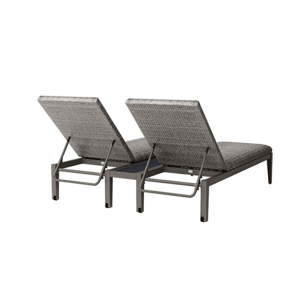 Siena Adjustable Chaise Lounge Outdoor Patio Quick Dry Chair