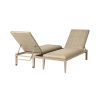 Siena Adjustable Chaise Lounge Outdoor Patio Quick Dry Chair