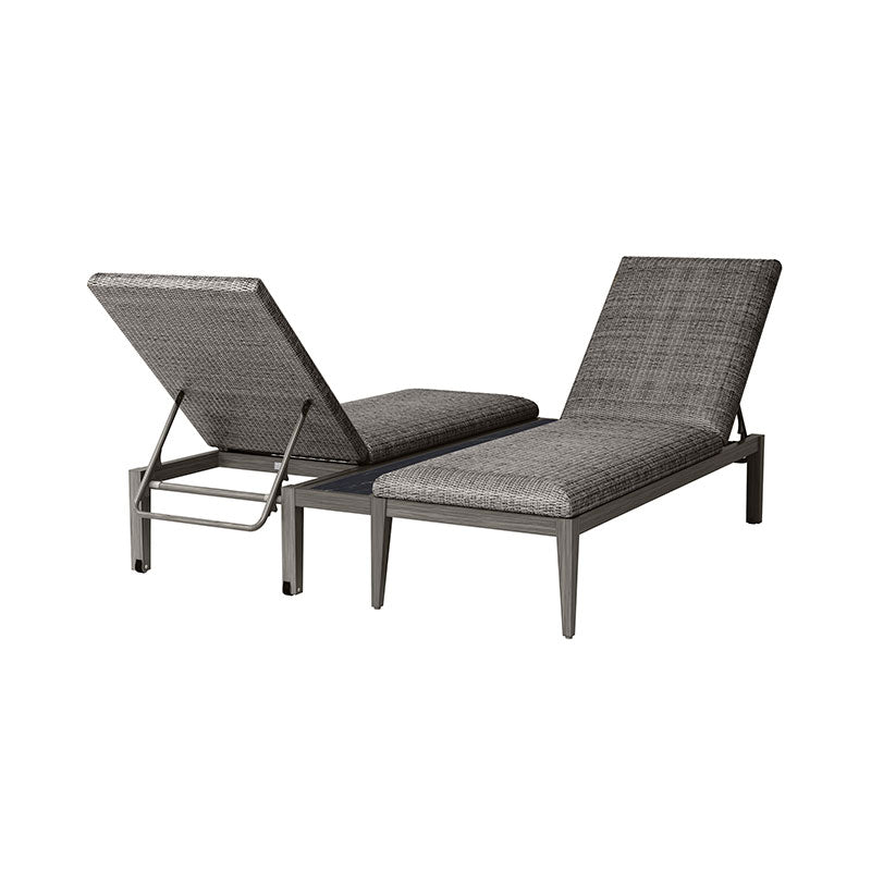 Siena Chaise Table Outdoor Patio Side Table Lounge Table