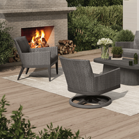 Siena Club Chair Outdoor Patio Woven Quick Dry Lounge Chair