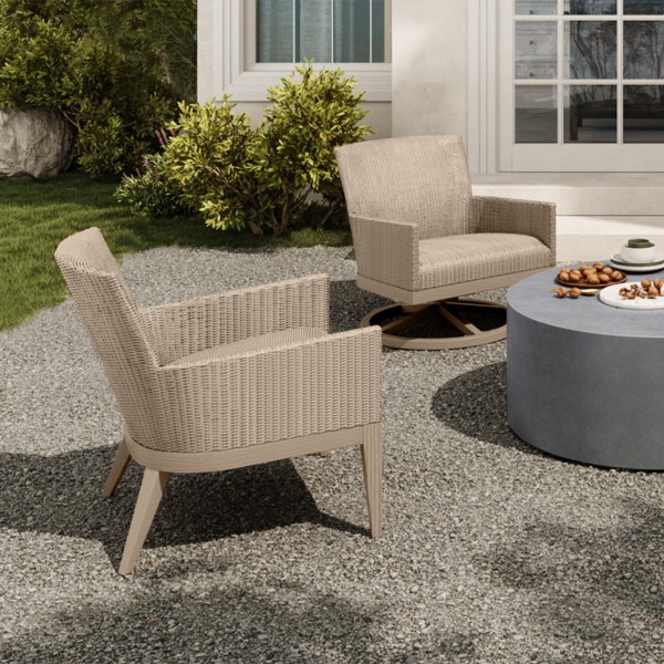 Siena Club Chair Outdoor Patio Woven Quick Dry Lounge Chair
